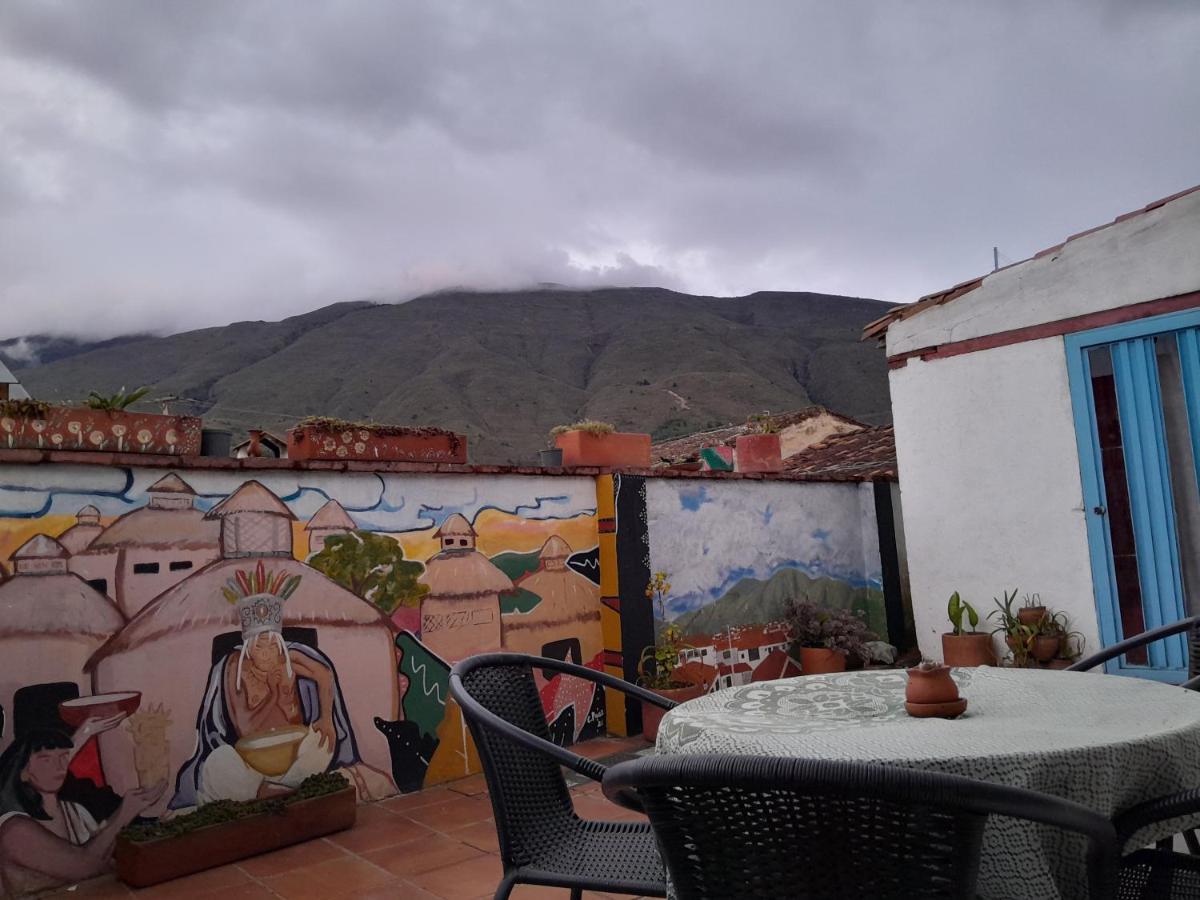 Alegria Hostel Villa de Leyva Exterior foto