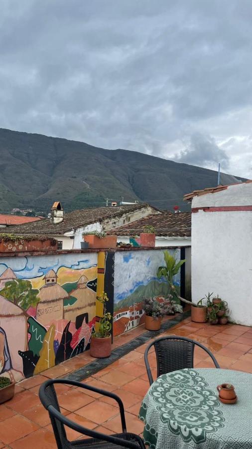 Alegria Hostel Villa de Leyva Exterior foto