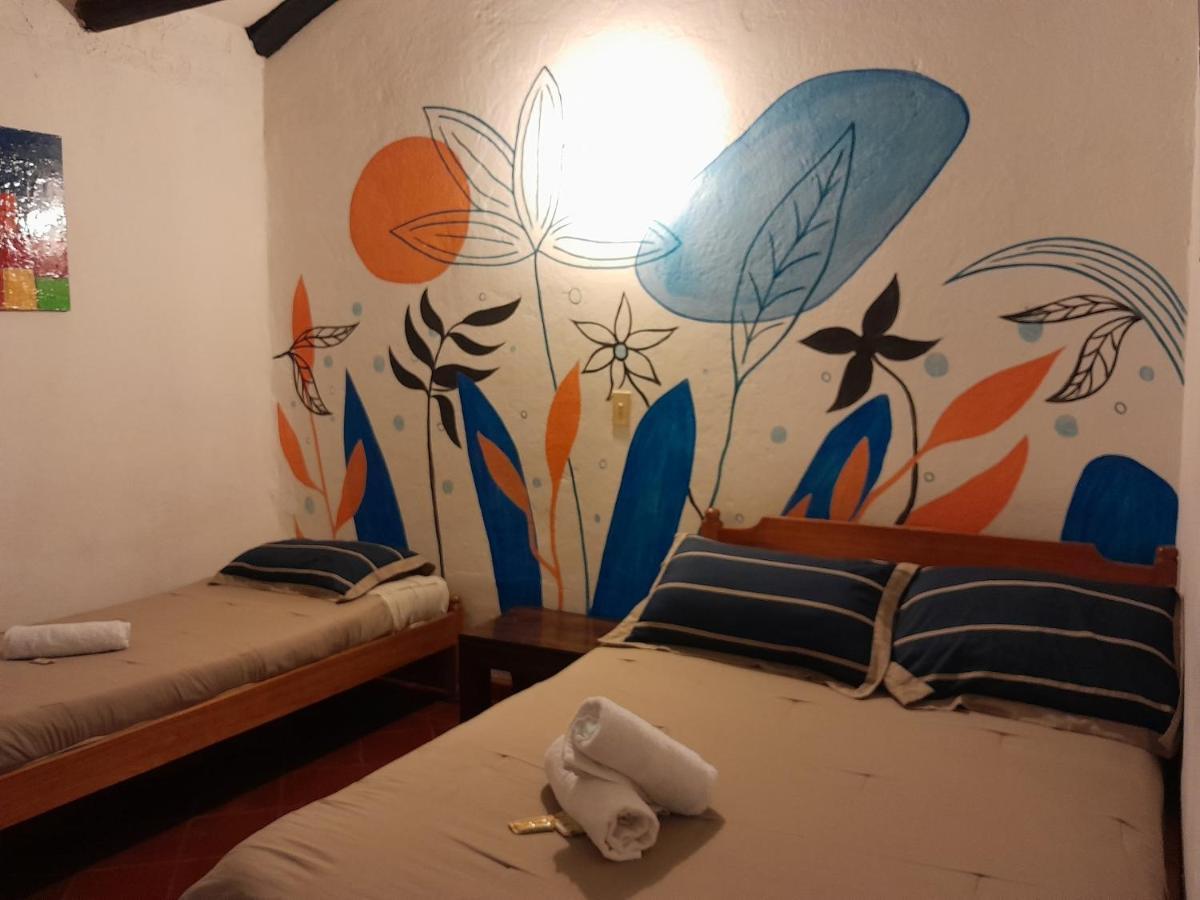 Alegria Hostel Villa de Leyva Exterior foto