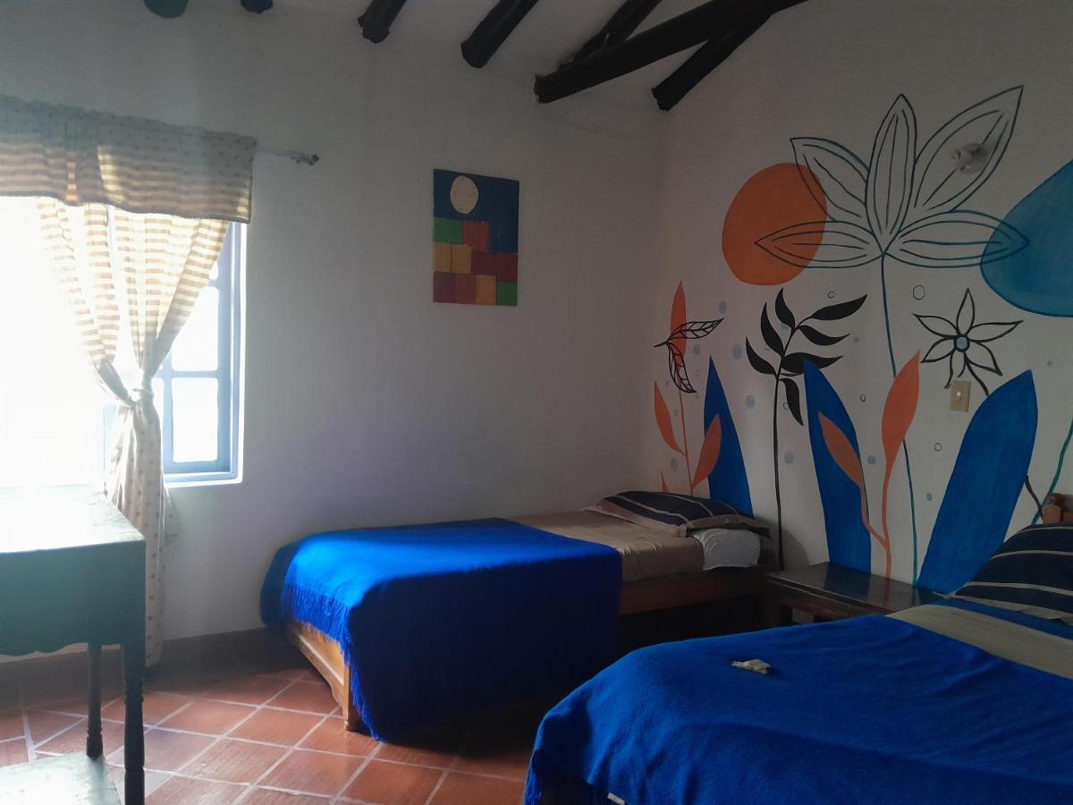 Alegria Hostel Villa de Leyva Exterior foto
