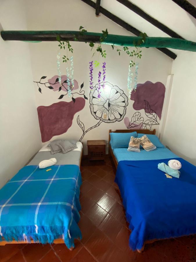 Alegria Hostel Villa de Leyva Exterior foto
