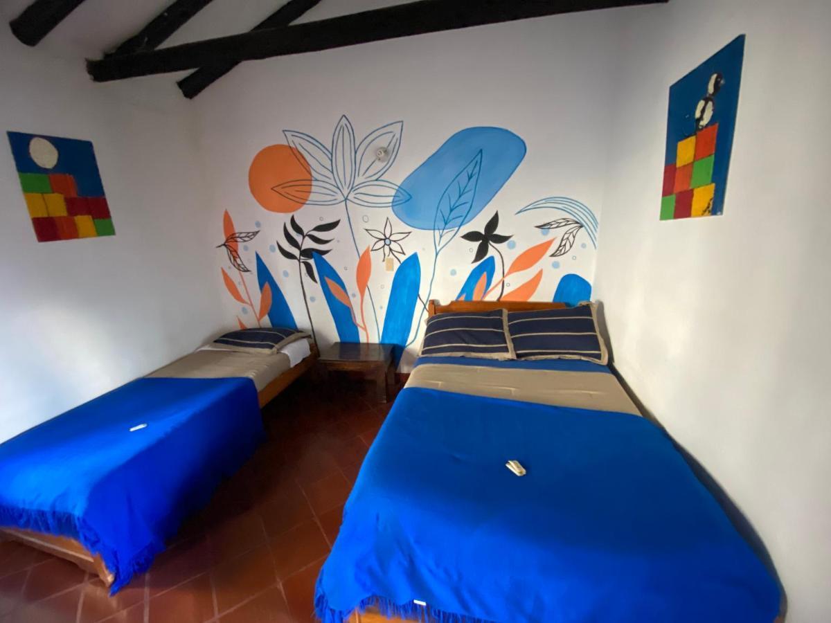 Alegria Hostel Villa de Leyva Exterior foto