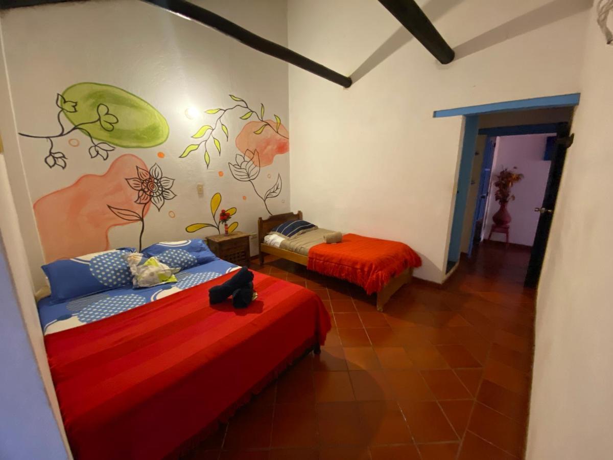 Alegria Hostel Villa de Leyva Exterior foto